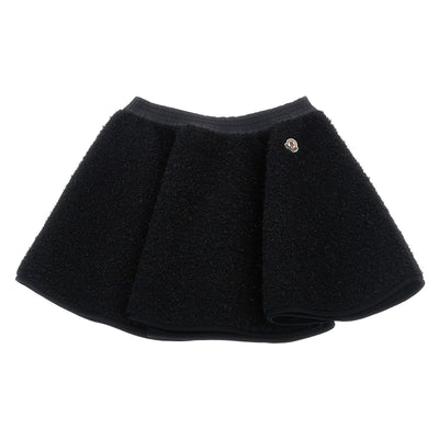 Moncler Enfant Metallic Teddy Skirt