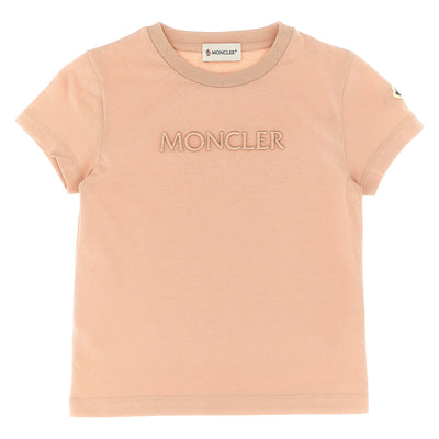 Moncler Enfant Logo Embroidery T-shirt