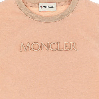 Moncler Enfant Logo Embroidery T-shirt