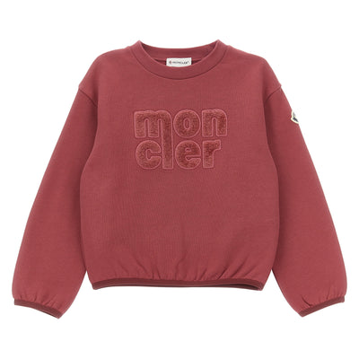 Moncler Enfant Teddy Logo Sweatshirt
