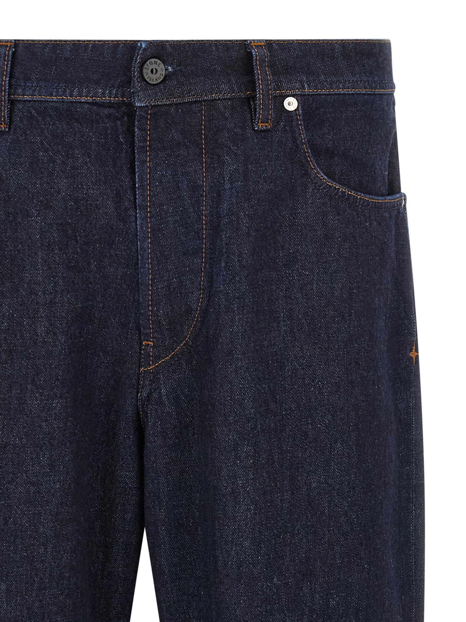 Stone Island Indigo Denim-rinsed Jeans