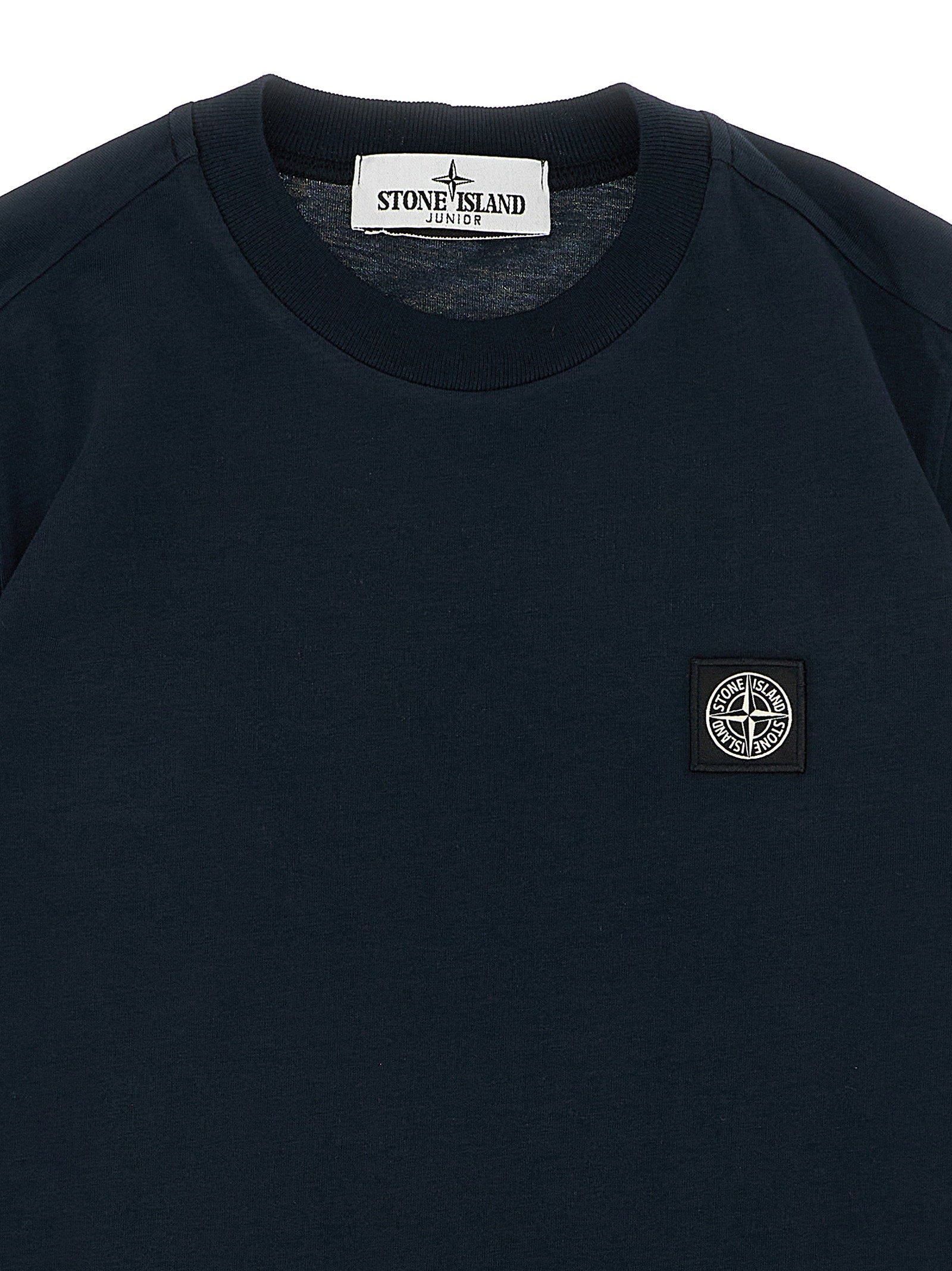 Stone Island Junior Logo Patch T-shirt