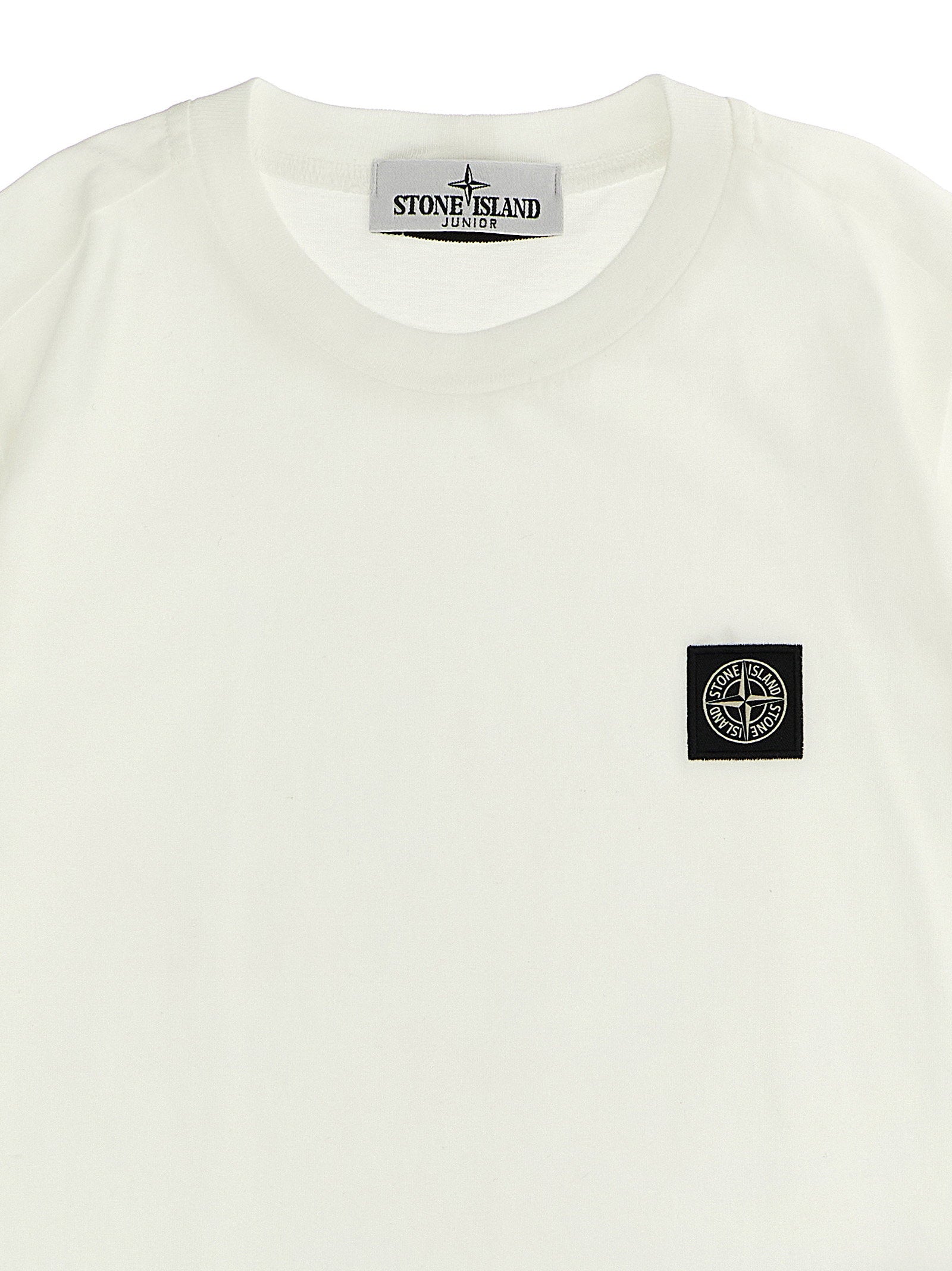 Stone Island Junior Logo Patch T-shirt