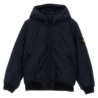 Stone Island Junior Logo Badge Jacket