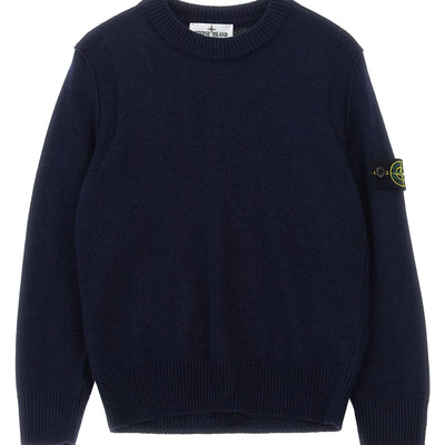Stone Island Junior Logo Badge Sweater