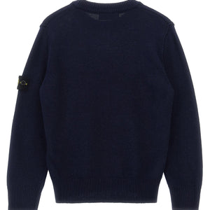 Stone Island Junior Logo Badge Sweater