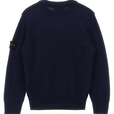 Stone Island Junior Logo Badge Sweater