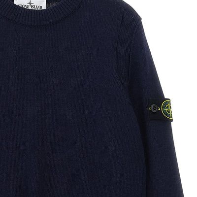 Stone Island Junior Logo Badge Sweater