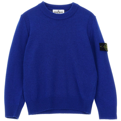Stone Island Junior Logo Badge Sweater