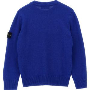 Stone Island Junior Logo Badge Sweater
