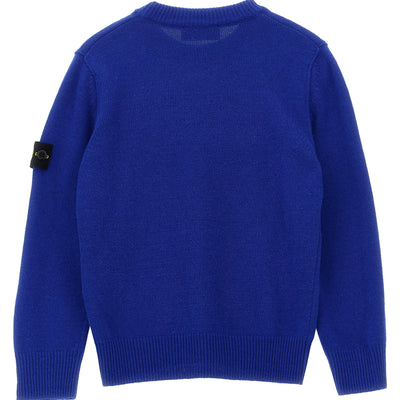 Stone Island Junior Logo Badge Sweater