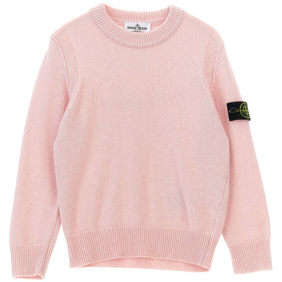 Stone Island Junior Logo Badge Sweater
