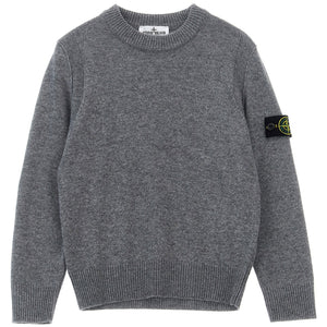 Stone Island Junior Logo Badge Sweater