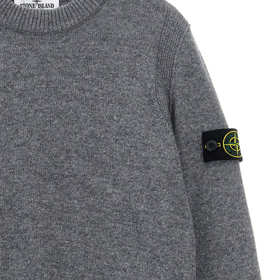 Stone Island Junior Logo Badge Sweater