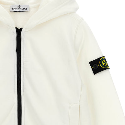Stone Island Junior Logo Badge Hoodie