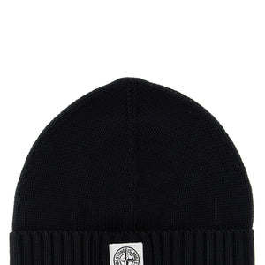 Stone Island Junior Logo Patch Beanie