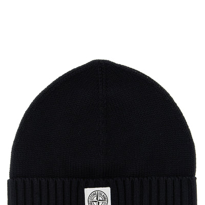 Stone Island Junior Logo Patch Beanie