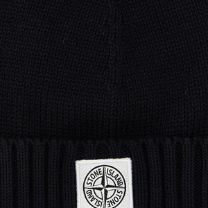 Stone Island Junior Logo Patch Beanie