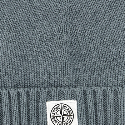Stone Island Junior Logo Patch Beanie