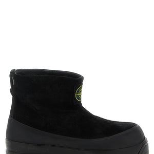 Stone Island Suede Ankle Boots