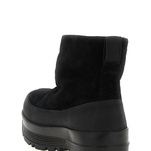 Stone Island Suede Ankle Boots