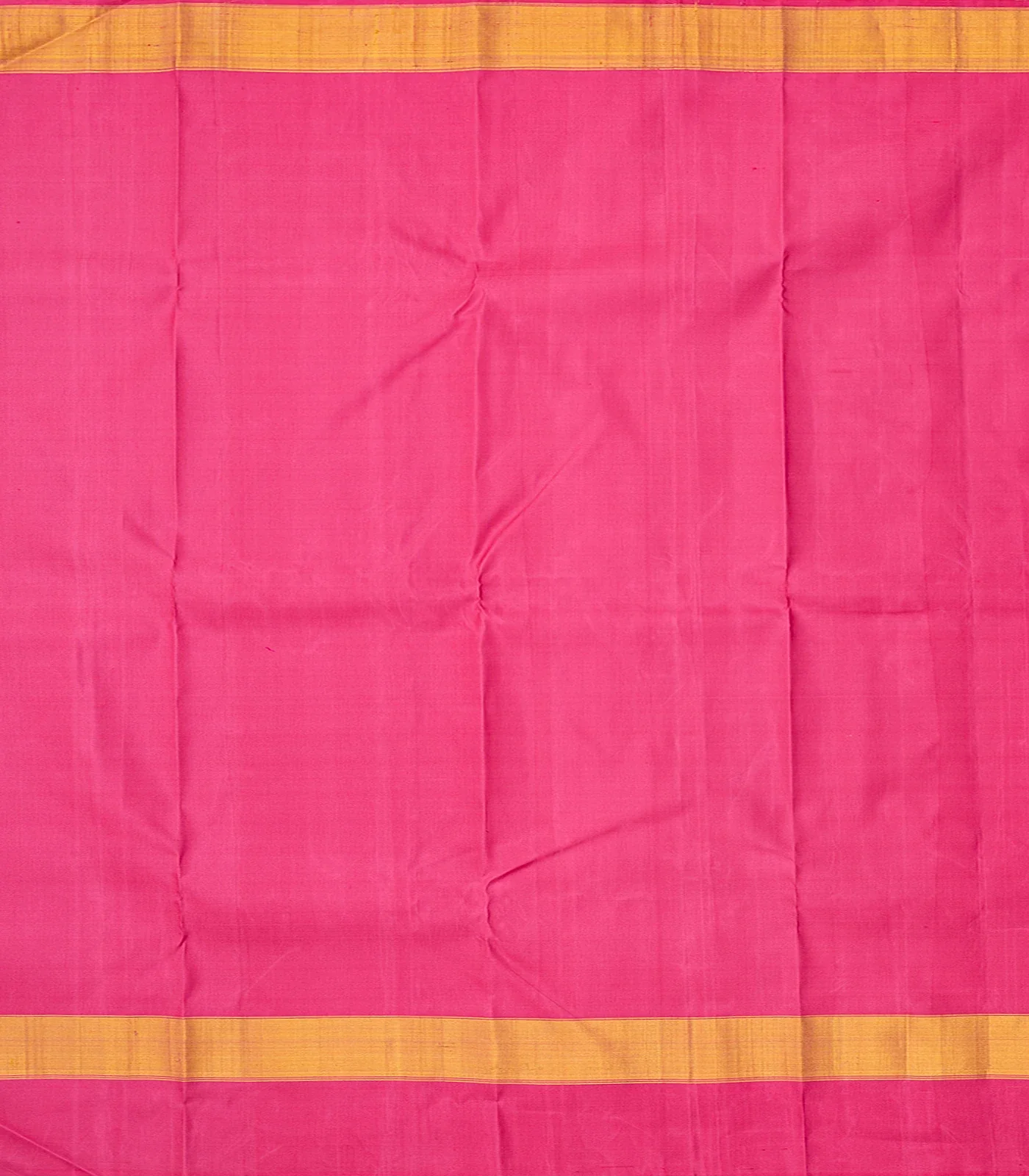 White Handloom Kanchipuram Korvai Silk Saree With Temple Border-White