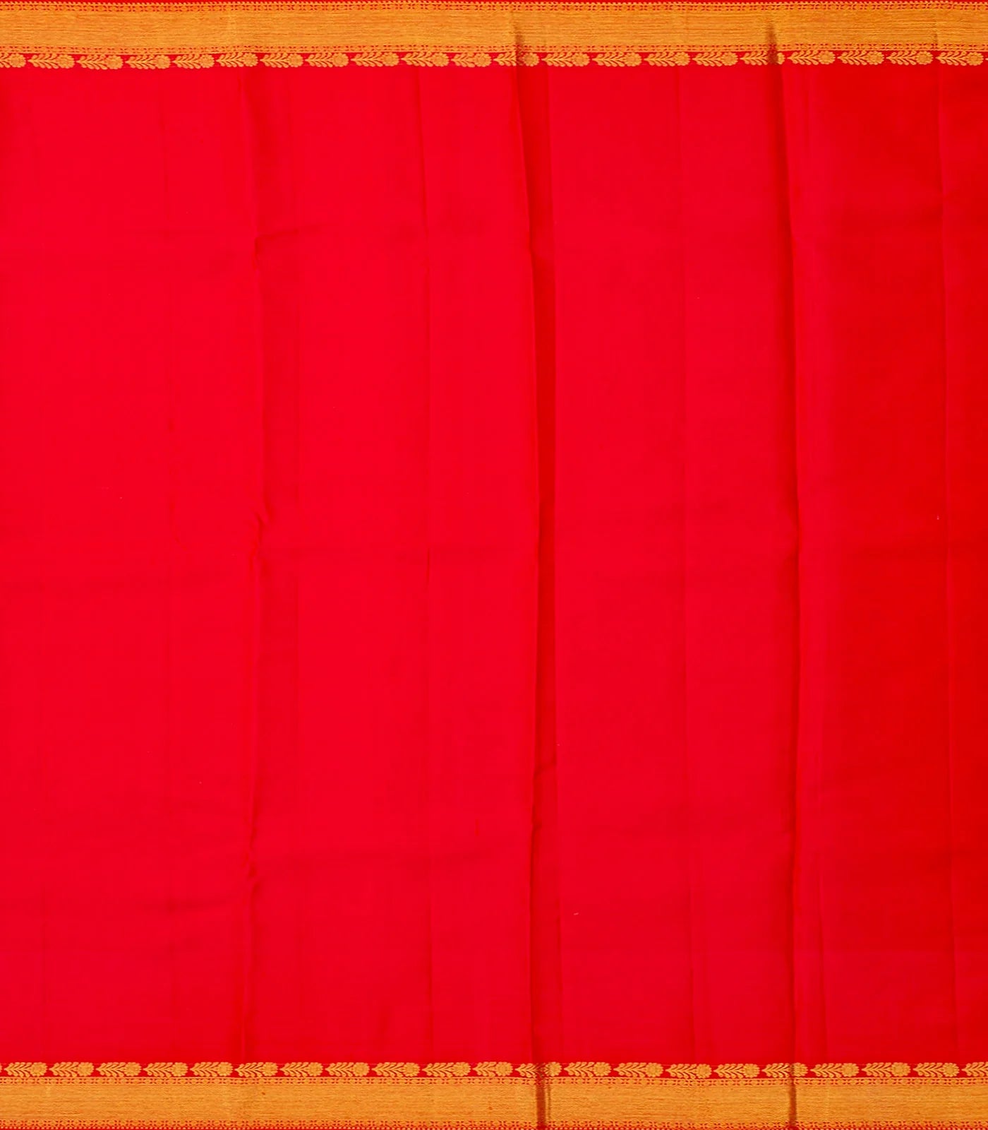 Light Green Handloom Kanchipuram Korvai Silk Saree With Buttas-Light Green