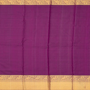 Light Peach Handloom Kanchipuram Korvai Silk Saree With Vanasingaram Motifs-Light Peach