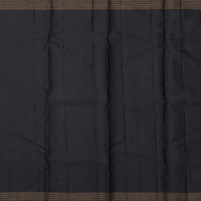 Lilac Handloom Kanchipuram Silk Saree With Annam Buttas-Lilac