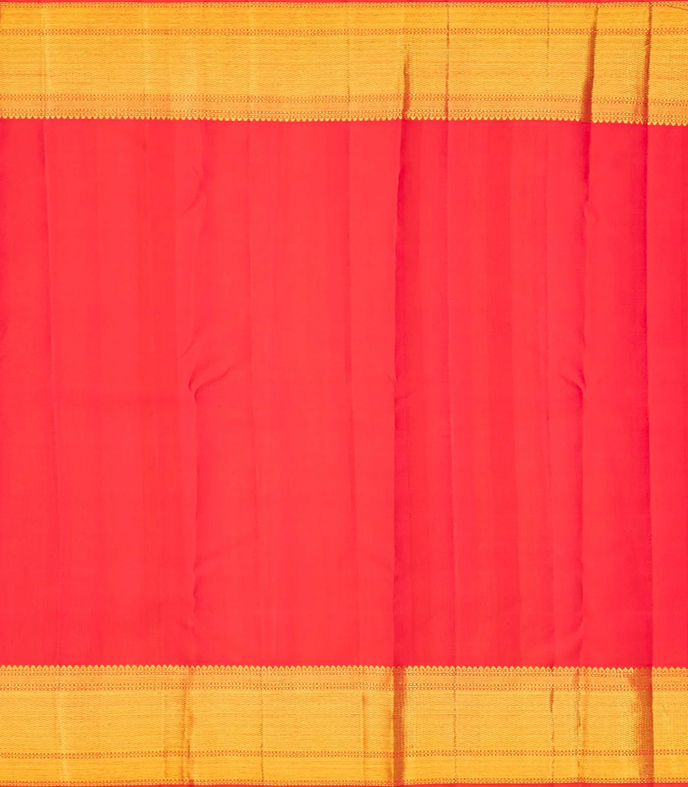 Turquoise Handloom Kanchipuram Silk Saree With Floral Motifs-Turquoise