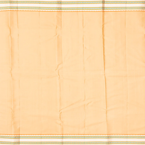 Black Handloom Kanchipuram Korvai Silk Saree With Checks & Buttas-Black