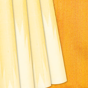 Sandal Handloom Kanchipuram Korvai Silk Saree With Temple Border-Sandal