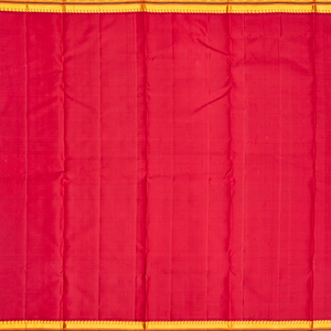 Turquoise Handloom Kanchipuram Korvai Silk Saree With Mango Buttas-Turquoise