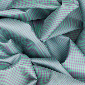 Grey Handloom Kanchipuram Korvai Silk Saree With Checks-Grey