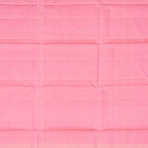 Multi Colour Handloom Kanchipuram Silk Saree With Checks-Multi colour