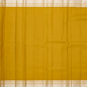 Baby Pink Handloom Kanchipuram Korvai Silk Saree With Zari Checks-Baby Pink