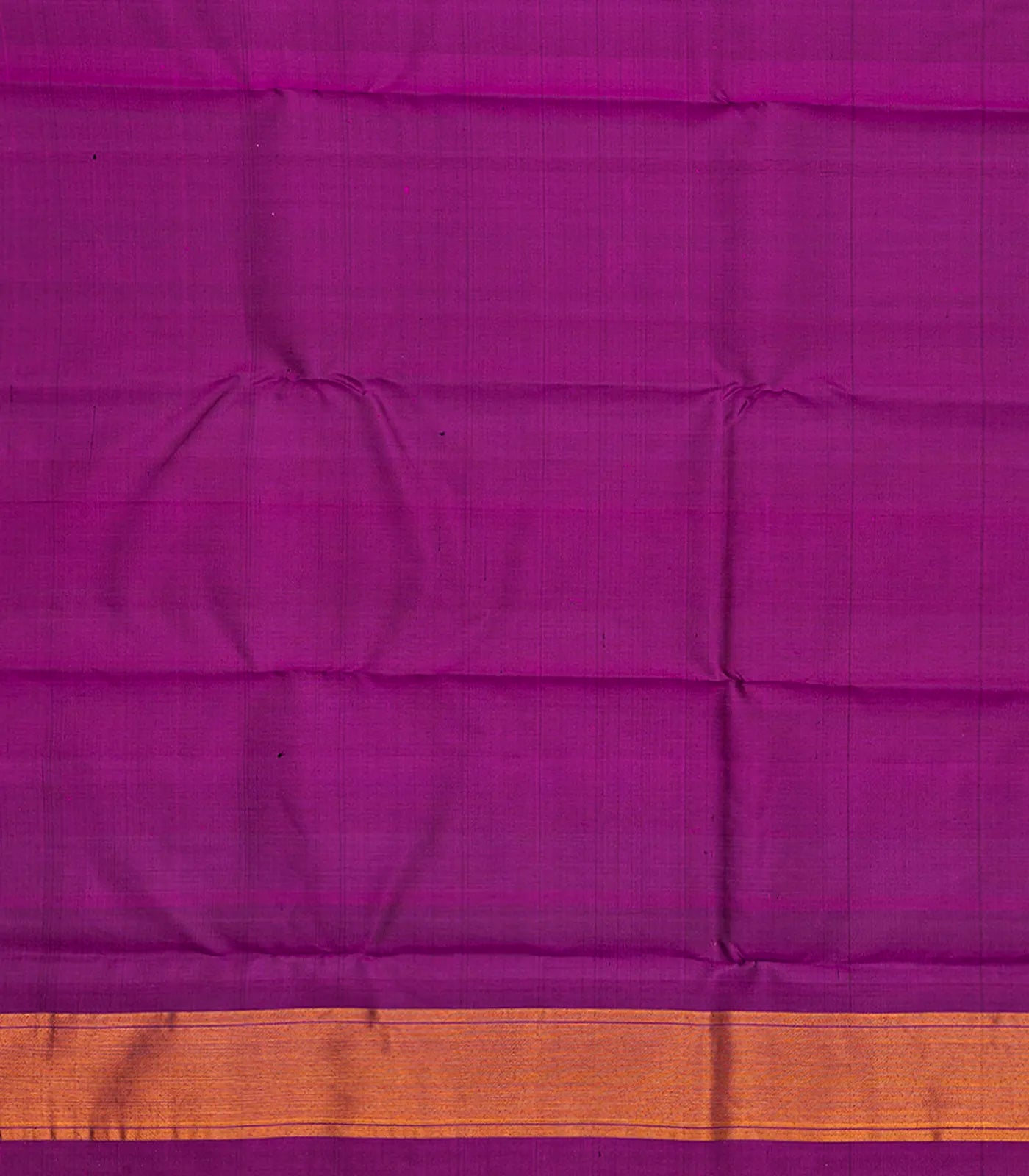 Black Handloom Kanchipuram Korvai Silk Saree With Jasmine Bud Buttas-Black