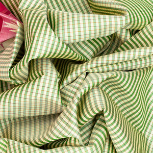 Off White Handloom Kanchipuram Korvai Silk Saree With Checks-Off White