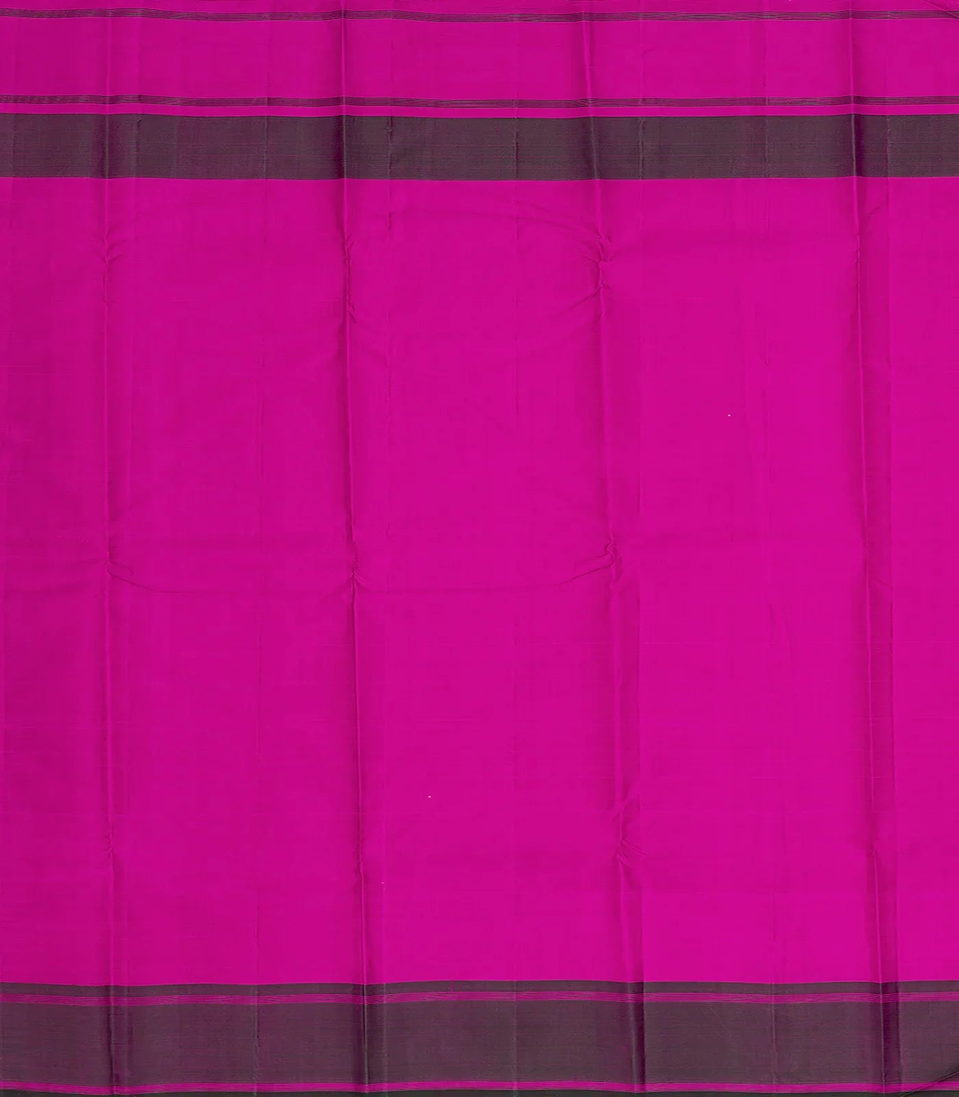 Yellow Handloom Kanchipuram Korvai Silk Saree With Ganga Jamuna Border-Yellow