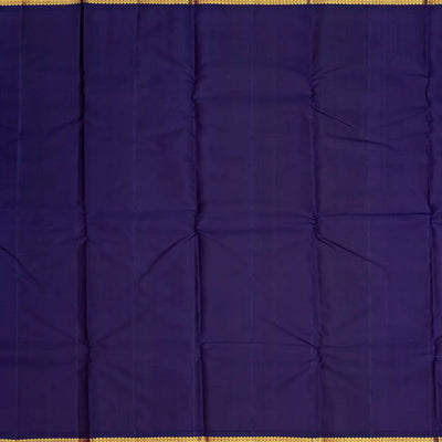 Hot Pink Handloom Kanchipuram Korvai Silk Saree With Floral Buttas-Hot Pink