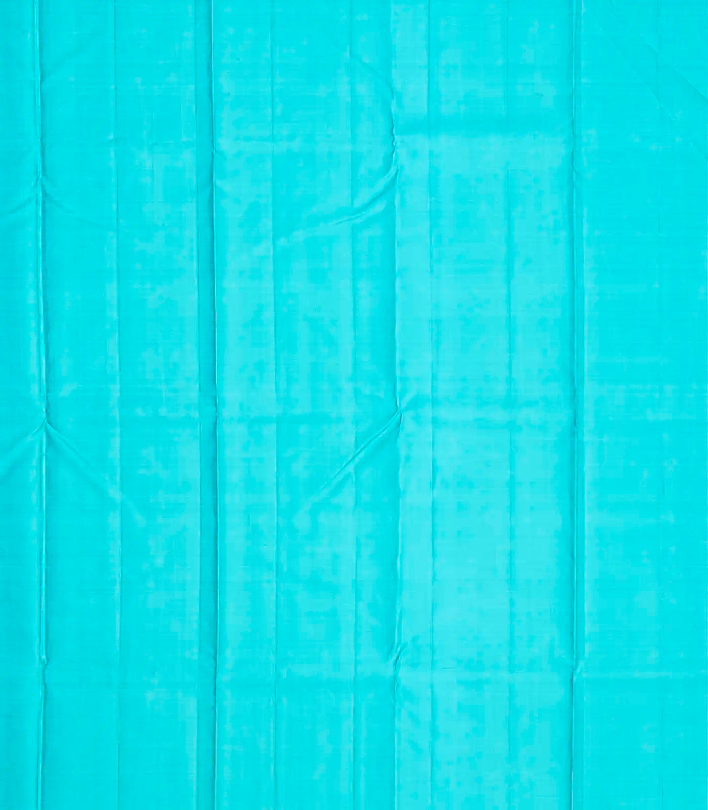 Mustard Handloom Kanchipuram Silk Saree With Stripes-Mustard