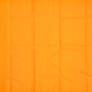 Dark Green Handloom Kanchipuram Korvai Silk Saree With Zari Buttas-Dark Green