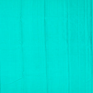 Bubble-gum Pink Handloom Kanchipuram Silk Saree With Stripes & Peacock Buttas-BubbleGum Pink