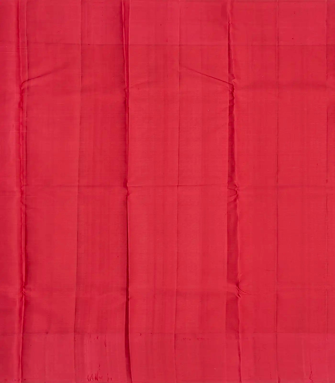 Taupe Handloom Kanchipuram Korvai Silk Saree With Crimson Border-Taupe