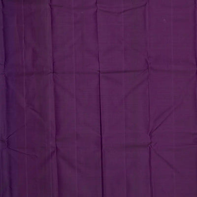 Multi Colour Handloom Kanchipuram Silk Saree With Stripes & Annam Buttas-Multi colour