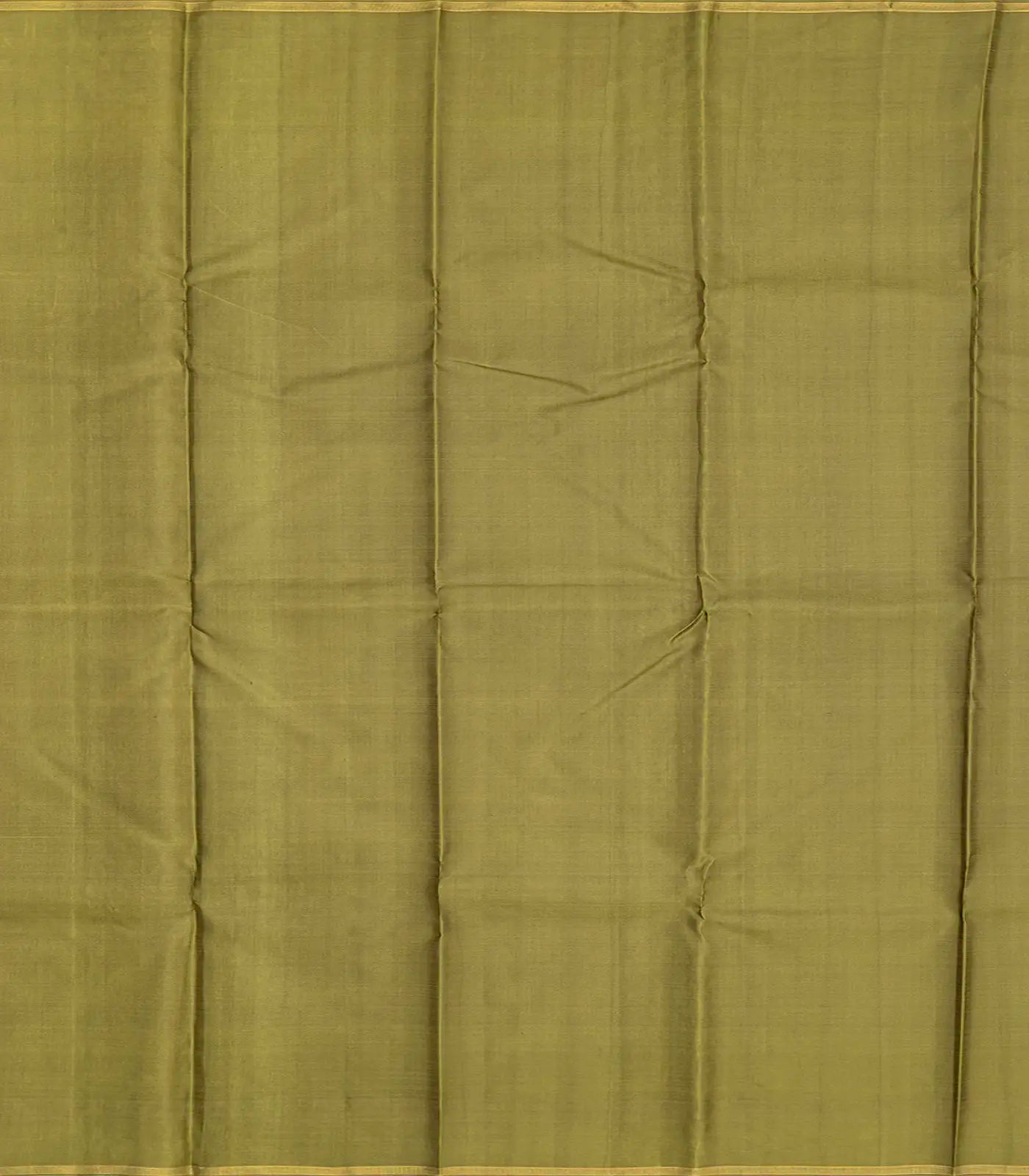 Red Handloom Kanchipuram Silk Saree With Gandaberunda Buttas-Red