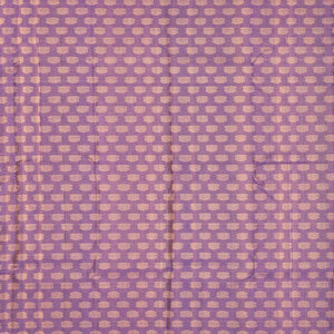 Taupe Handloom Kanchipuram Silk Saree With Abstract Stripes-Taupe