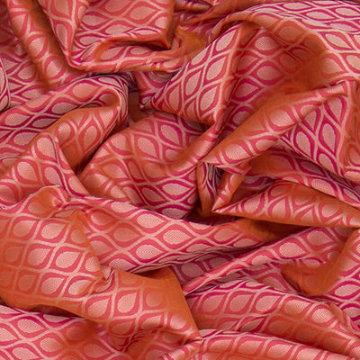 Pink Handwoven Kanchipuram Silk Saree