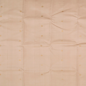 Orange Handwoven Kanchipuram Korvai Silk Saree