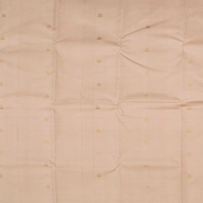 Orange Handwoven Kanchipuram Korvai Silk Saree